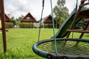 Domek z kominkiem i jacuzzi, Łobozew Dolny